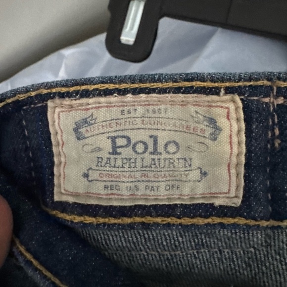 Polo Ralph Lauren Colorado Western Indian Beaded Distressed Patchwork Jeans 26 - Picture 4 of 10